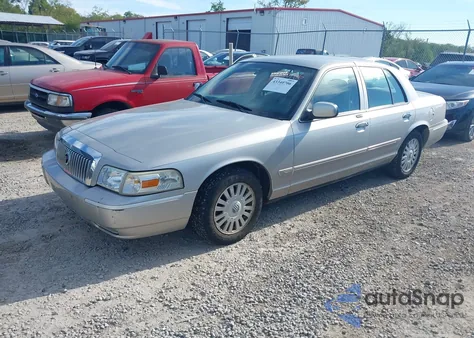 2008 Mercury Grand Marquis Ls z USA, uszkodzony, nr VIN 2MEHM75V98X612231